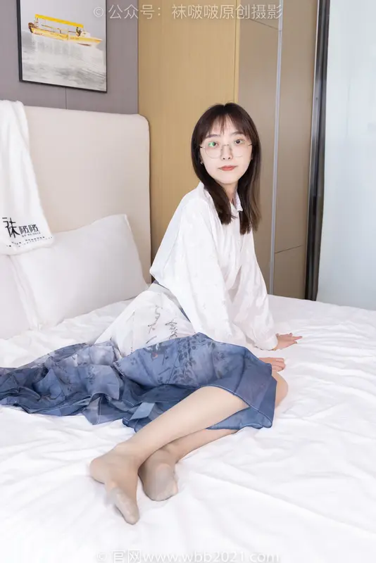 NO 428 稚予-皮鞋、灰丝（脚尖加固款）（花絮版） - BoBoSocks袜啵啵
